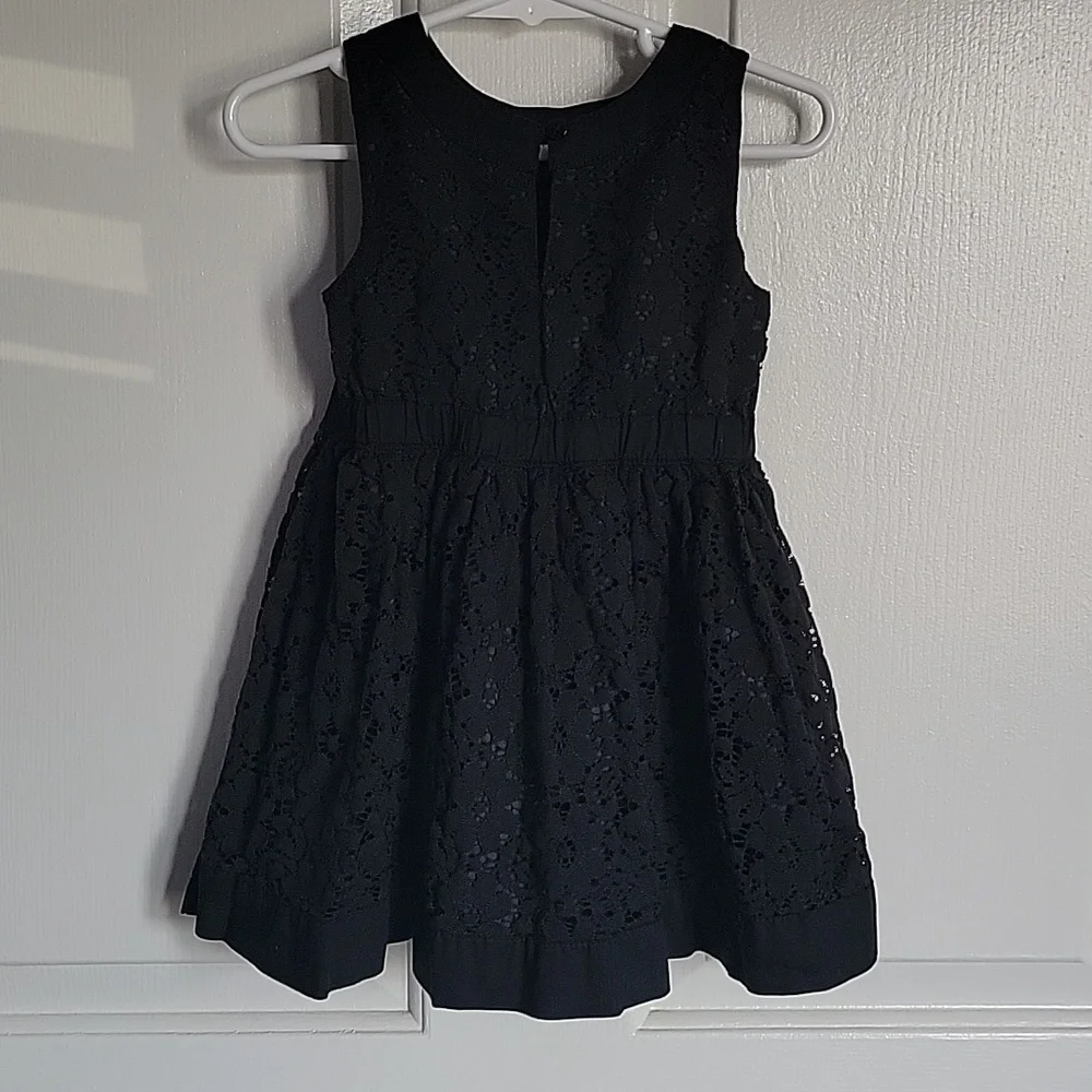 Osh Kosh,girls 18 months black, lace sundress.